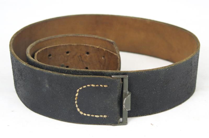 WW2 German Wehrmacht/Waffen-SS  combat belt leather