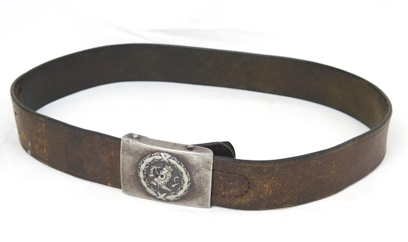 Post-war Finnish army M22 belt and buckle - 1957