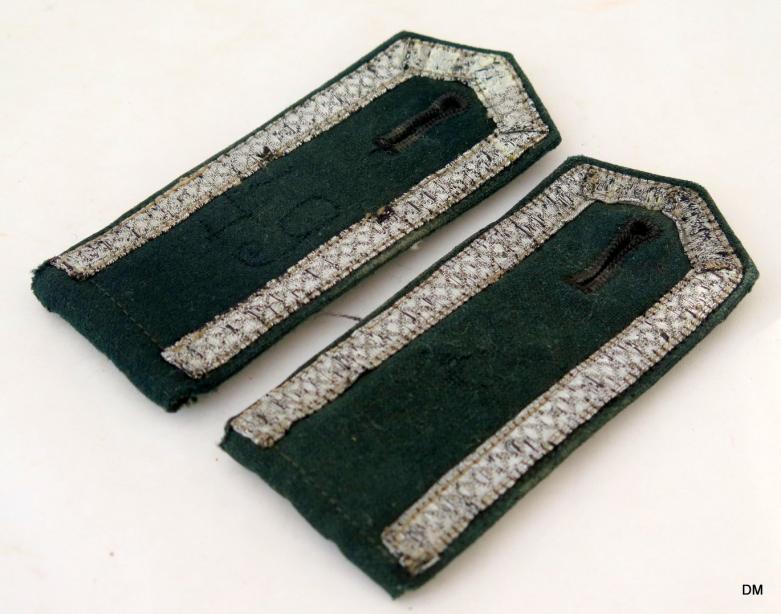 WW2 German Wehrmacht pre-1939 pattern unteroffizier shoulder boards