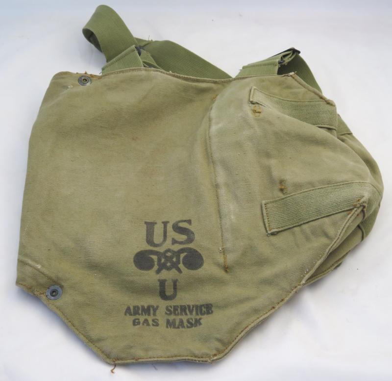 WW2 US army service gas mask