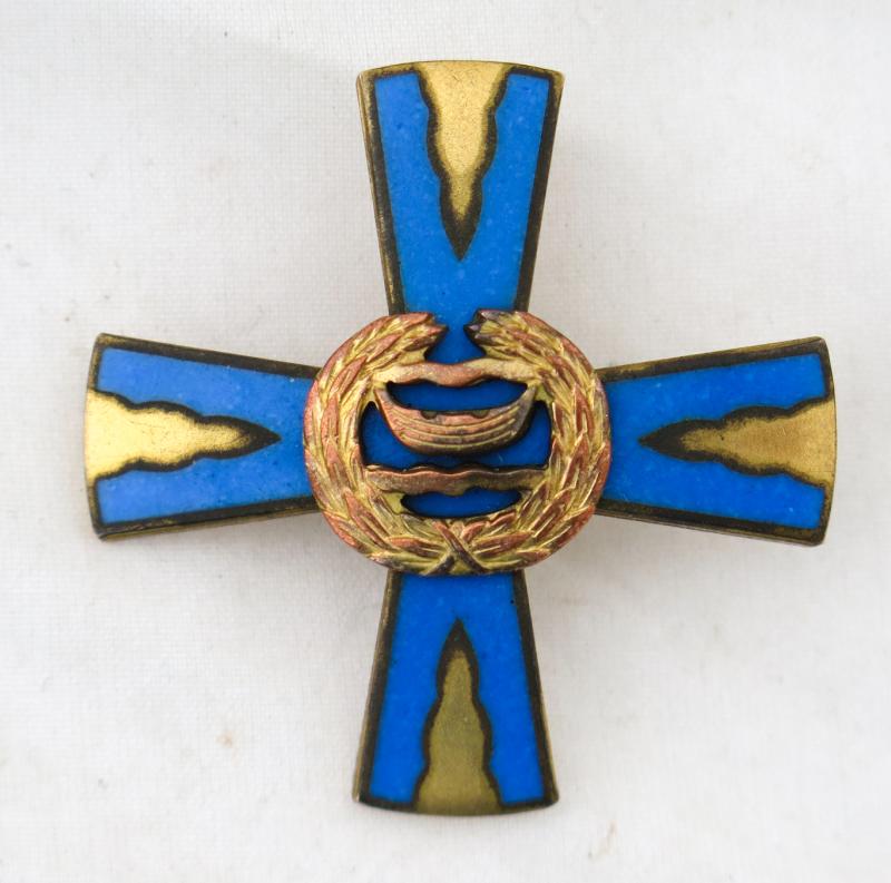 Finnish Uudenmaa brigade unit cross