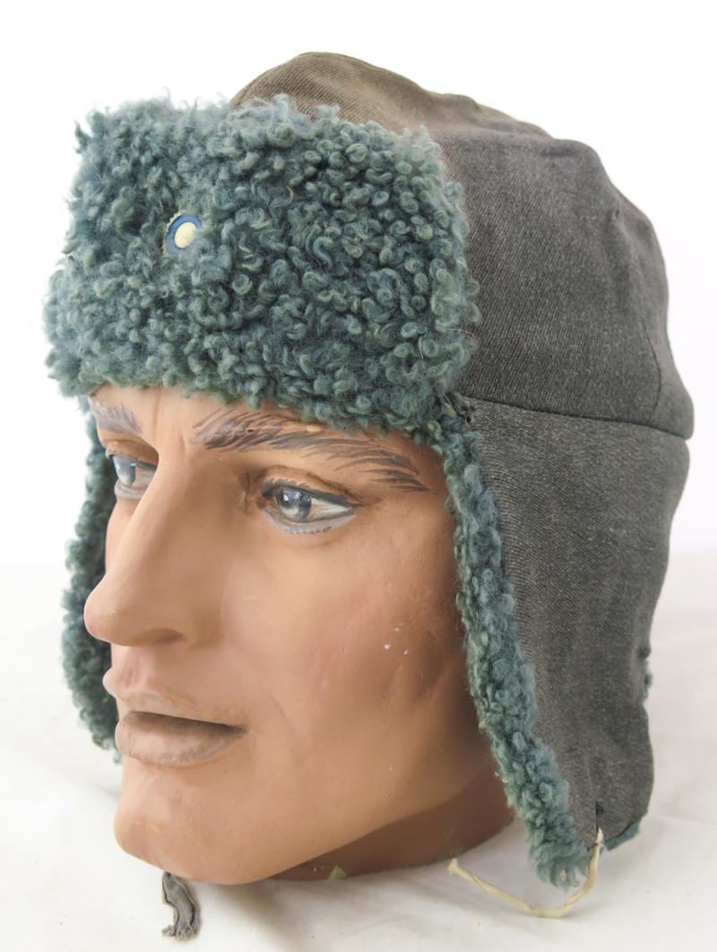 WW2 Finnish army M39 fur cap - 1944