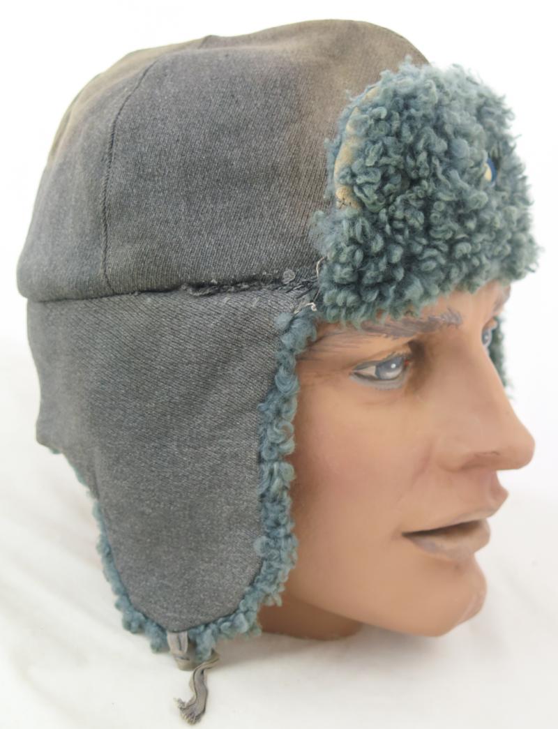 WW2 Finnish army M39 fur cap - 1944