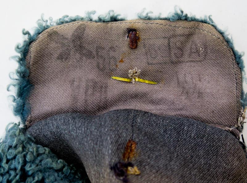 WW2 Finnish army M39 fur cap - 1944