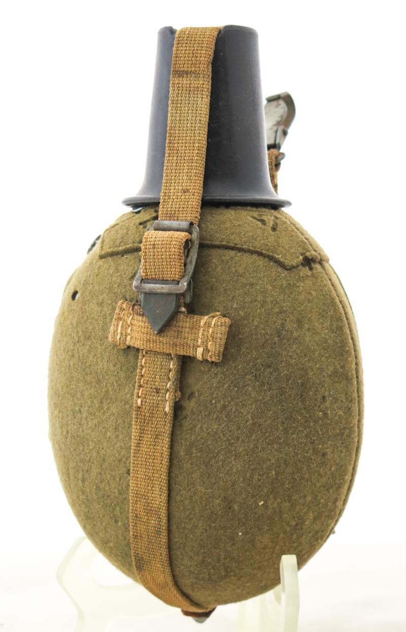 WW2 German Wehrmacht M31 1 liter field bottle - 1942 Mountain troops