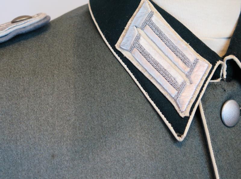 WW2 German officer piped uniform tunic - infantry