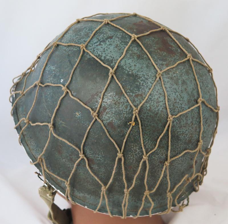 WW2 US M1 steel helmet - ex-navy