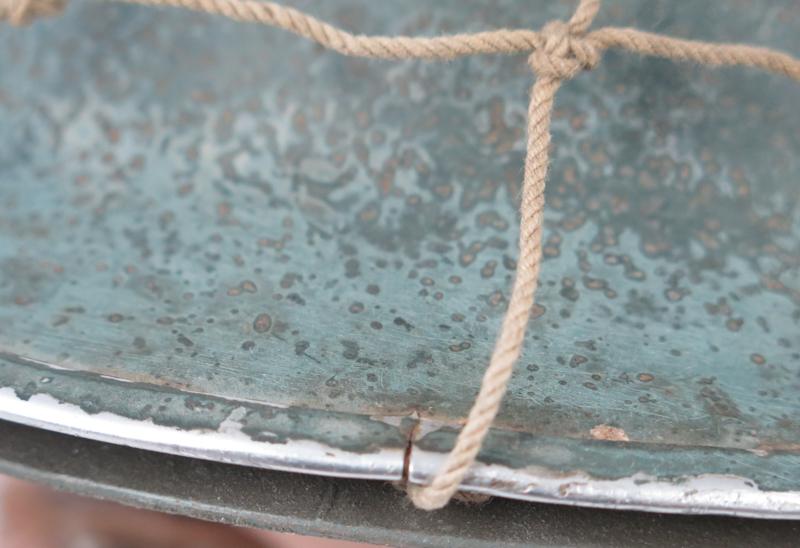 WW2 US M1 steel helmet - ex-navy