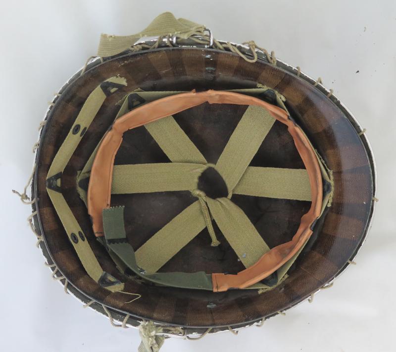 WW2 US M1 steel helmet - ex-navy