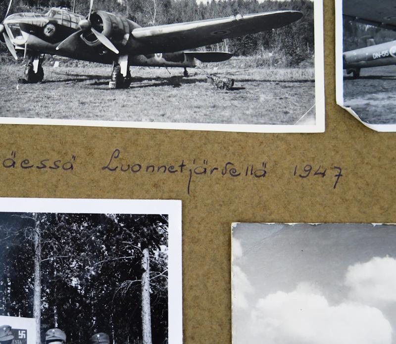 1940s Early post-war Finnish air force photos