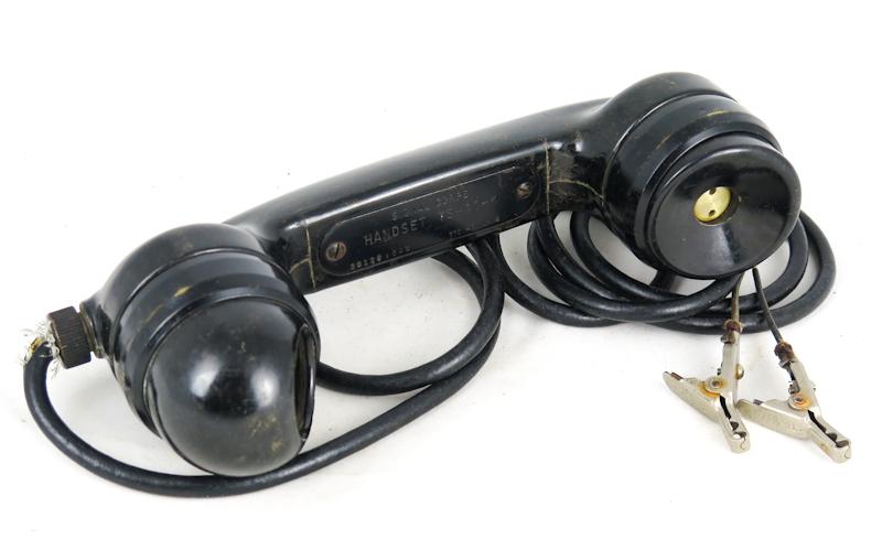 WW2 US army Signal corps TS-10-K handset - 1944