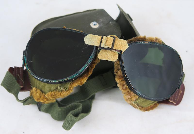 WW2 US army mountain goggles 2nd pattern
