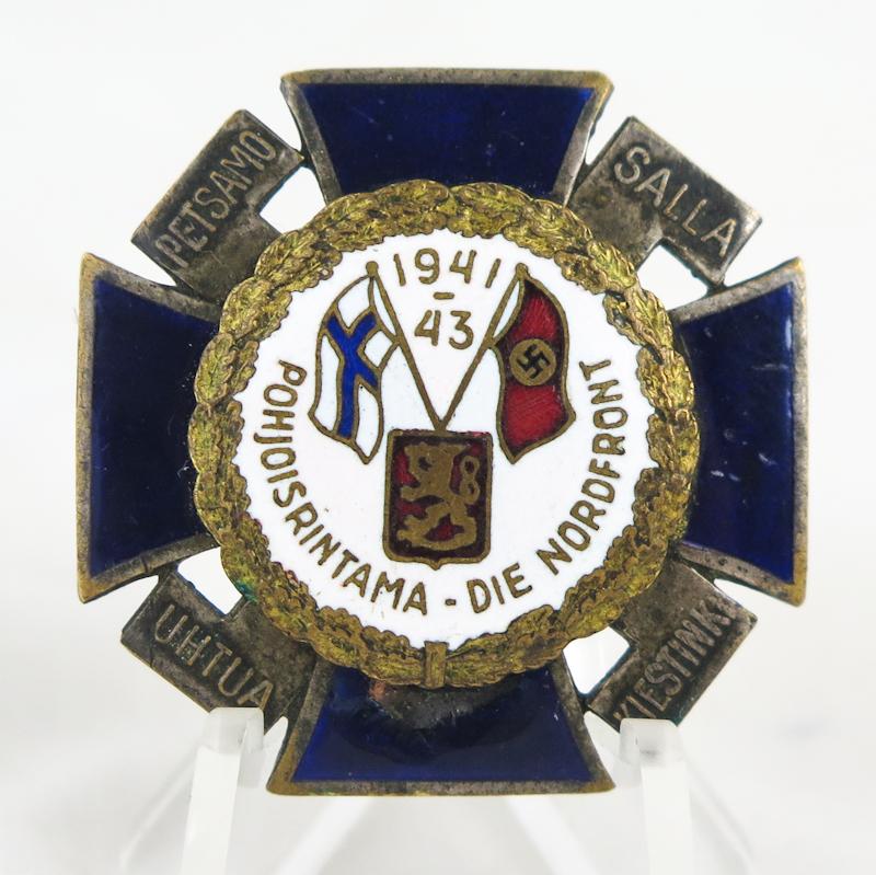 WW2 Finnish german Northern front cross - Die Nordfront kreuz 1941-43