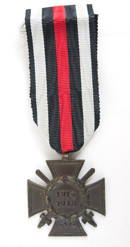 1930´s German  WW1 1914-18 Cross of Honor - R.V.