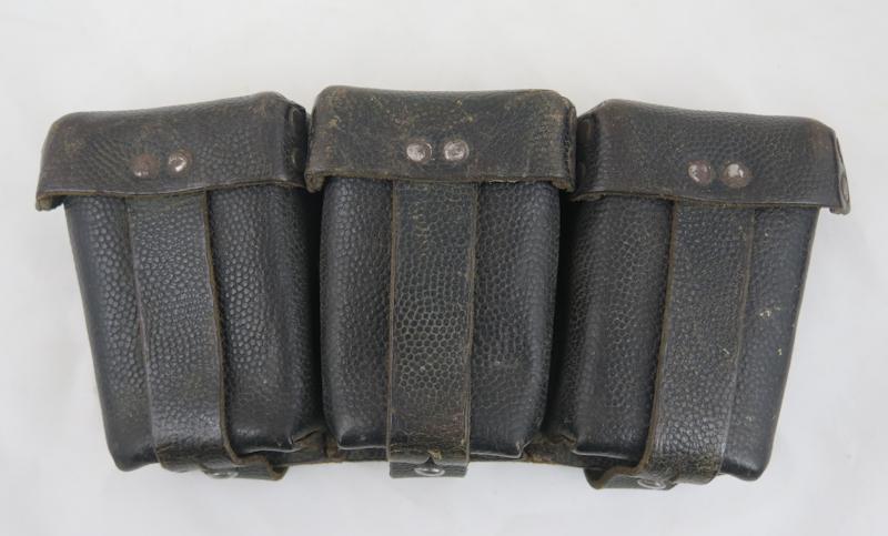 WW2 German Wehrmacht/Waffen-SS Kar98k ammo pouch - late war