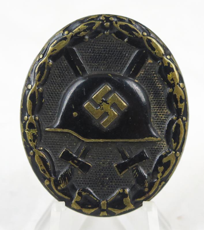 WW2 German Wehmacht/Waffen-SS Wound badge black