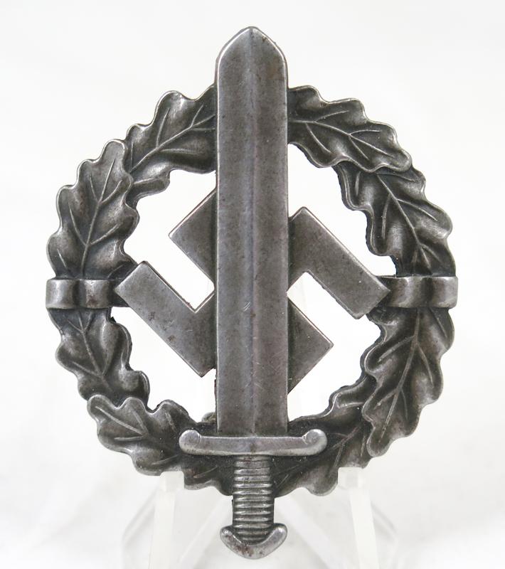 WW2 German SA sport badge silver class -  2nd type