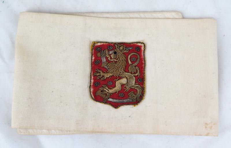 Pre-war Finnish M/1922 officers armband