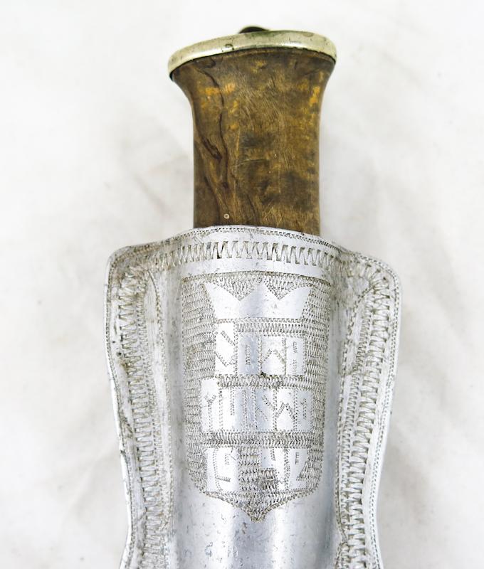 WW2 Finnish trench art side arm - JR58