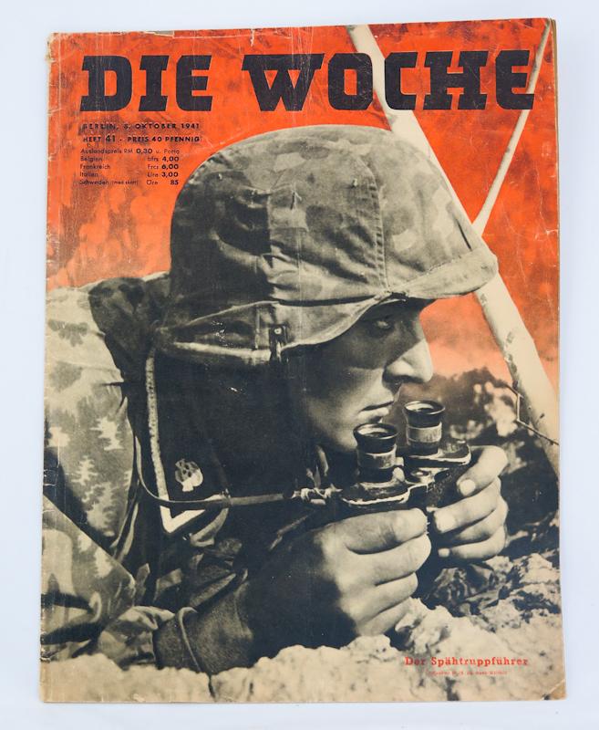 WW2 German Die Woche magazine - 1941