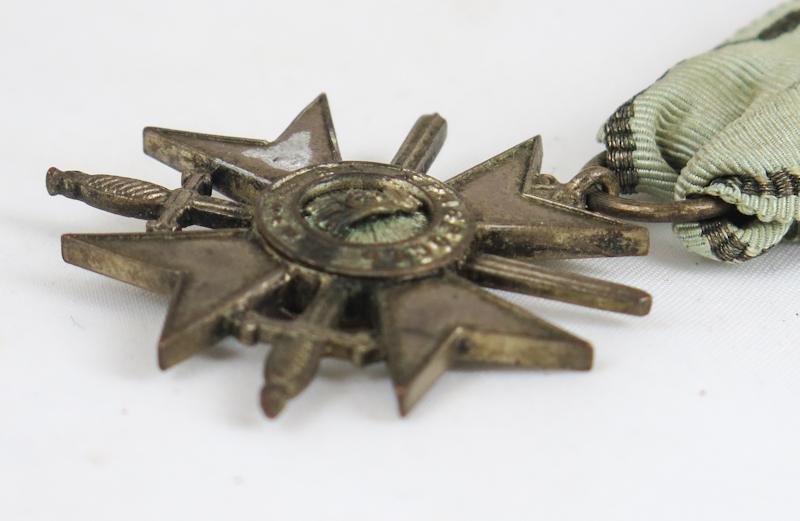 Bulgarian Soldiers cross for bravery in war - 4th class