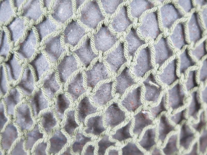 WW2 British army MK II steel helmet with net