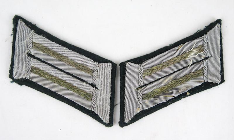 WW2 German Wehrmacht army infantry officers collartabs