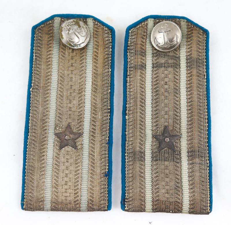 WW2 Soviet M43 shoulder boards - Naval air troops major