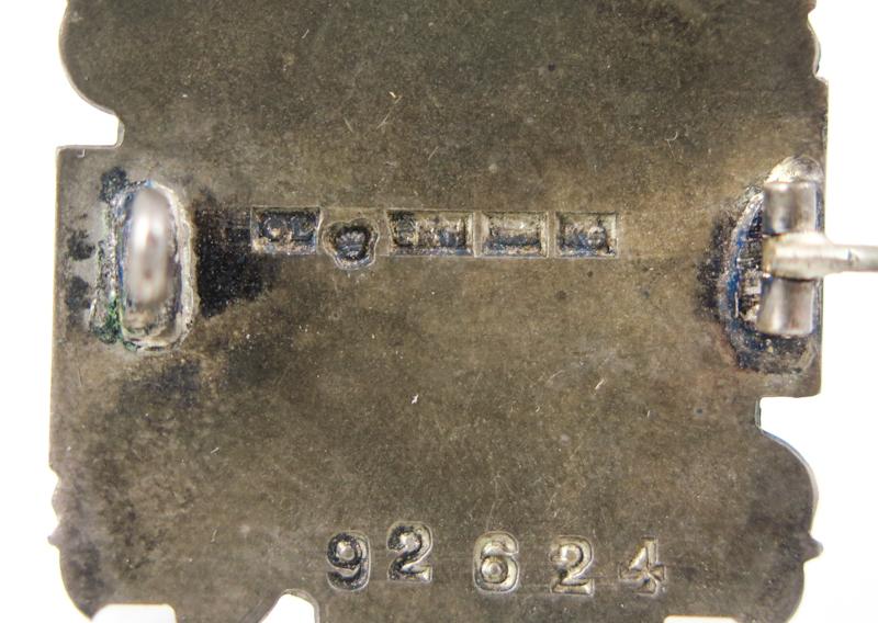 Pre-war Finnish Lotta Svärd membership brooch -  1939