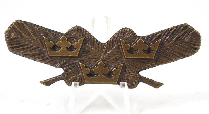 WW2 Finnish army Swedish volunteer batalion badge - Hangospännet