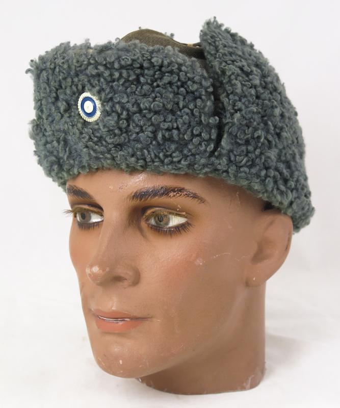 WW2 Finnish army M39 fur cap - 1944