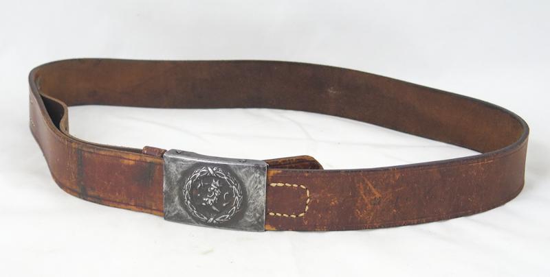 Pre-war Finnish M1922 belt and buckle - 1922