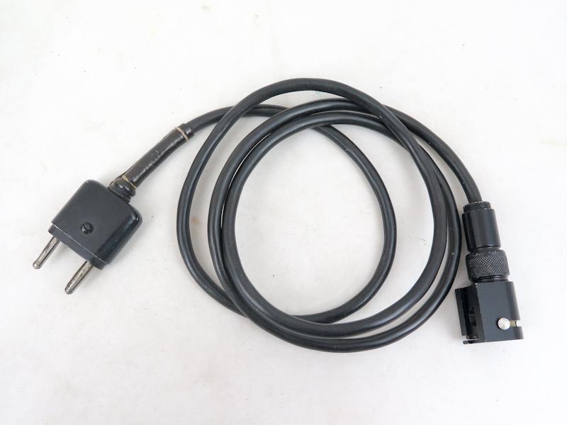 WW2 German battery box for optic illumination with cord