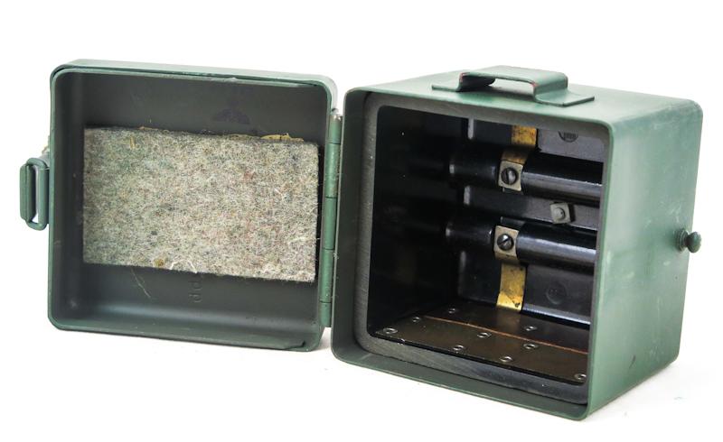 WW2 German battery box for optic illumination with cord