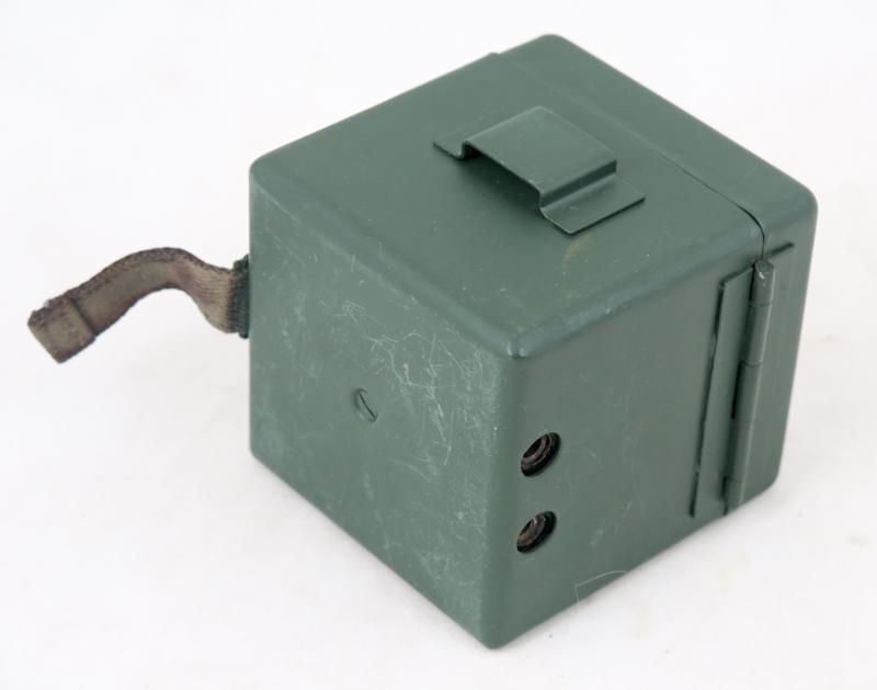 WW2 German battery box for optic illumination with cord