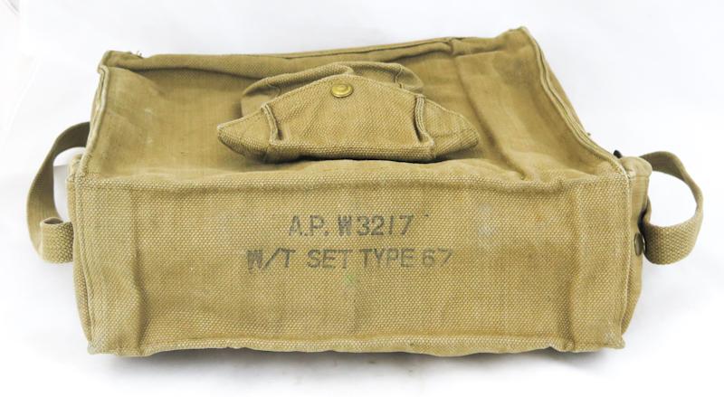 WW2 British radio bag - Royal navy WS67