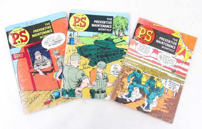 US armed forces Vietnam period PS magazine set of three - 1971 issue