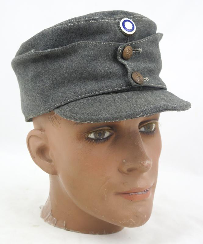 WW2 Finnish army early M36 field cap - 1939