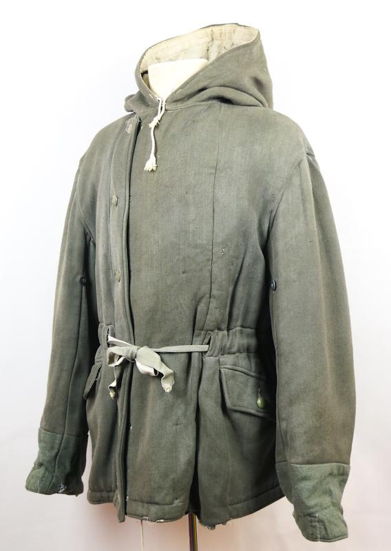 WW2 German Wehrmacht / Waffen-SS early reversible mouse-grey parka
