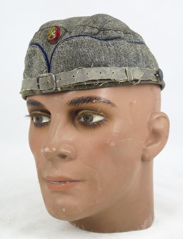 WW2 Finnish army M39 summer cap - Summer blouse cloth