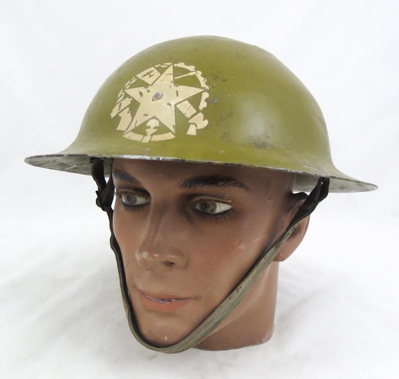 WW2 Soviet Civil defense M38 helmet - Osoviakhim