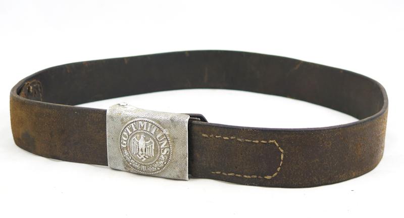 WW2 German Wehrmacht army combat belt and buckle