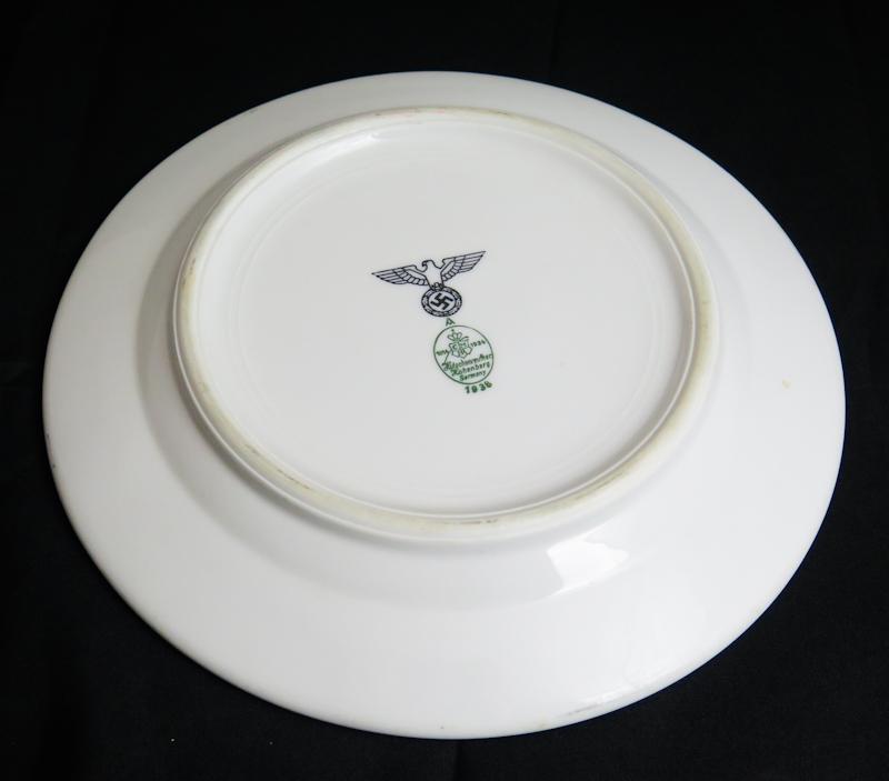 WW2 German Wehrmacht mess hall plate - 1938
