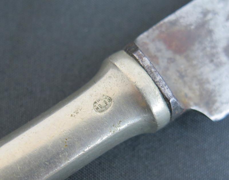 WW2 German Wehrmacht army mess hall knife and spoon
