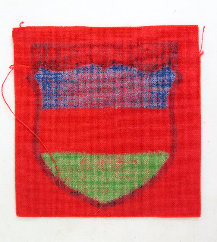 WW2 German Wehrmacht eastern volunteer arm patch - Aserbaidschan
