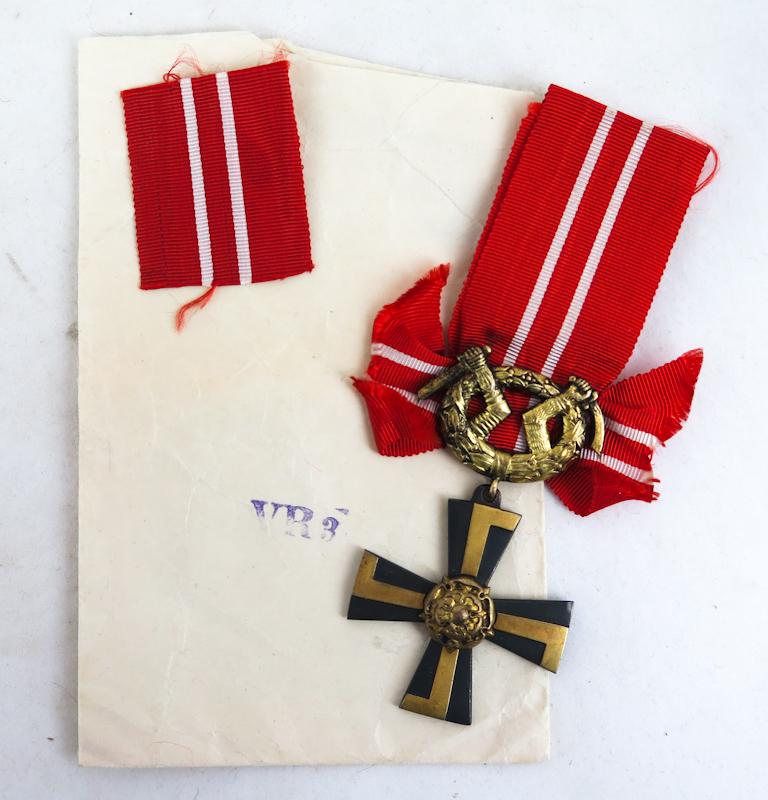 WW2 Finnish freedom cross 3rd class - 1941