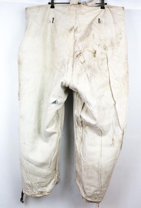 WW2 German Wehrmacht Splittertarn reversible winter trousers - 1st pattern