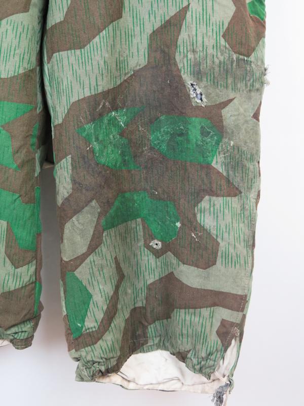 WW2 German Wehrmacht Splittertarn reversible winter trousers - 1st pattern