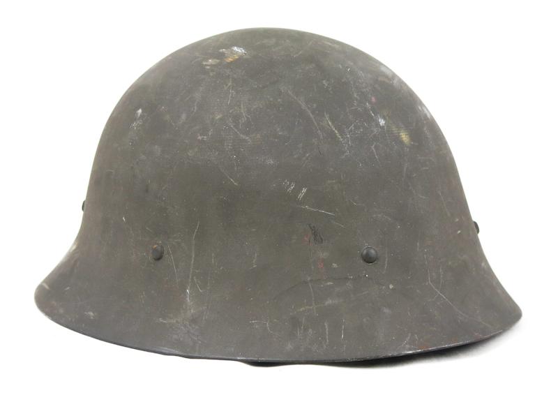 WW2 Swedish M26 steel helmet