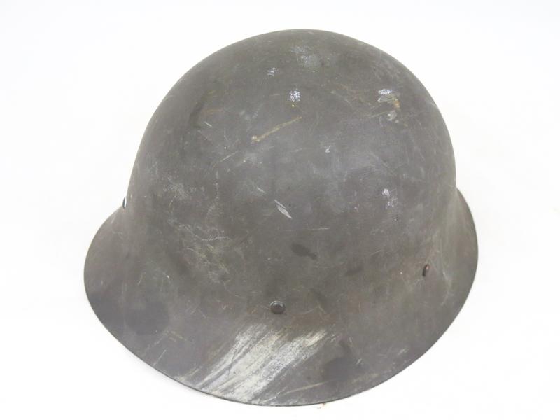 WW2 Swedish M26 steel helmet
